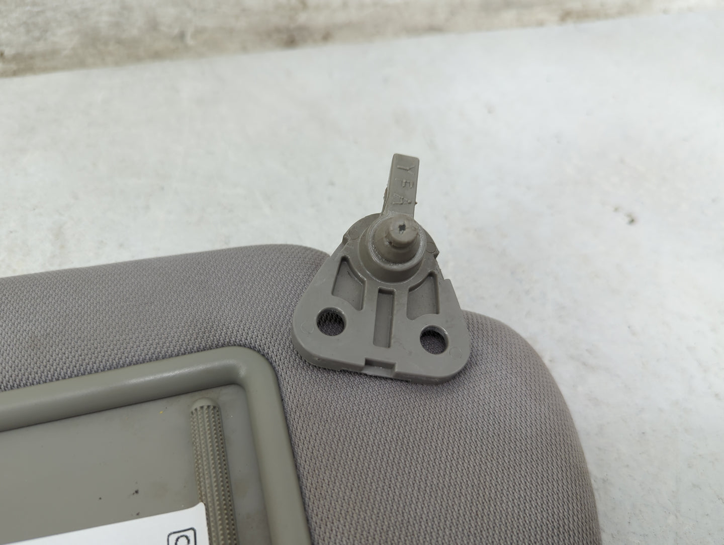 2014 Hyundai Sonata Sun Visor Shade Replacement Passenger Right Mirror Fits OEM Used Auto Parts - Oemusedautoparts1.com