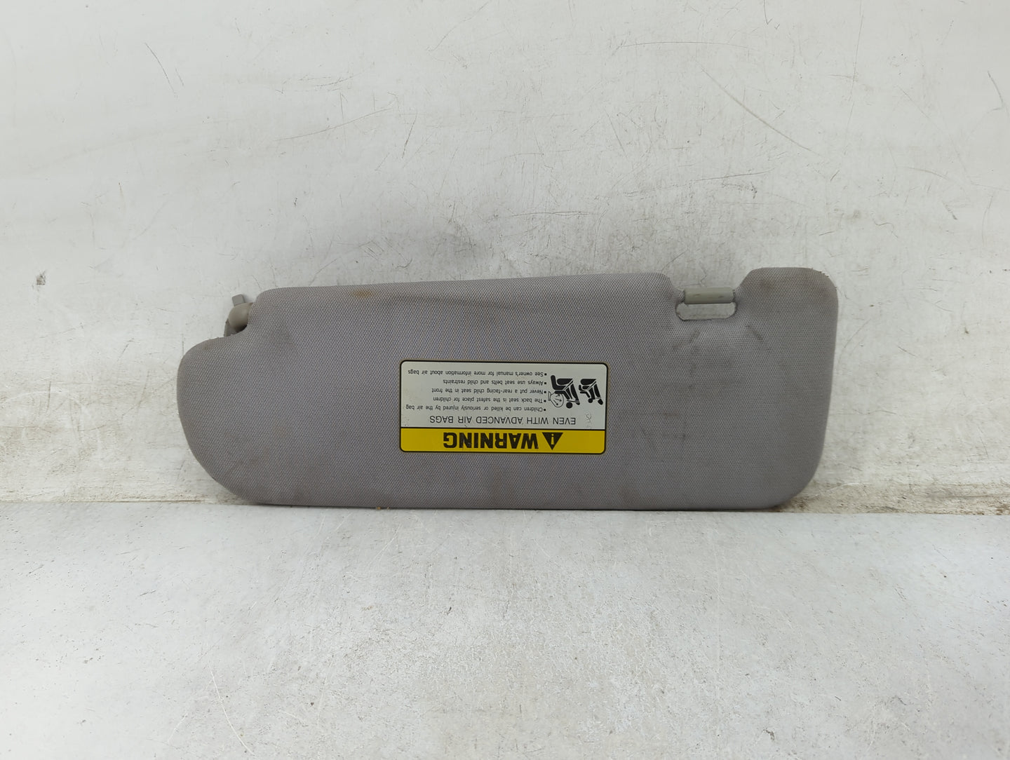 2014 Hyundai Sonata Sun Visor Shade Replacement Passenger Right Mirror Fits OEM Used Auto Parts - Oemusedautoparts1.com