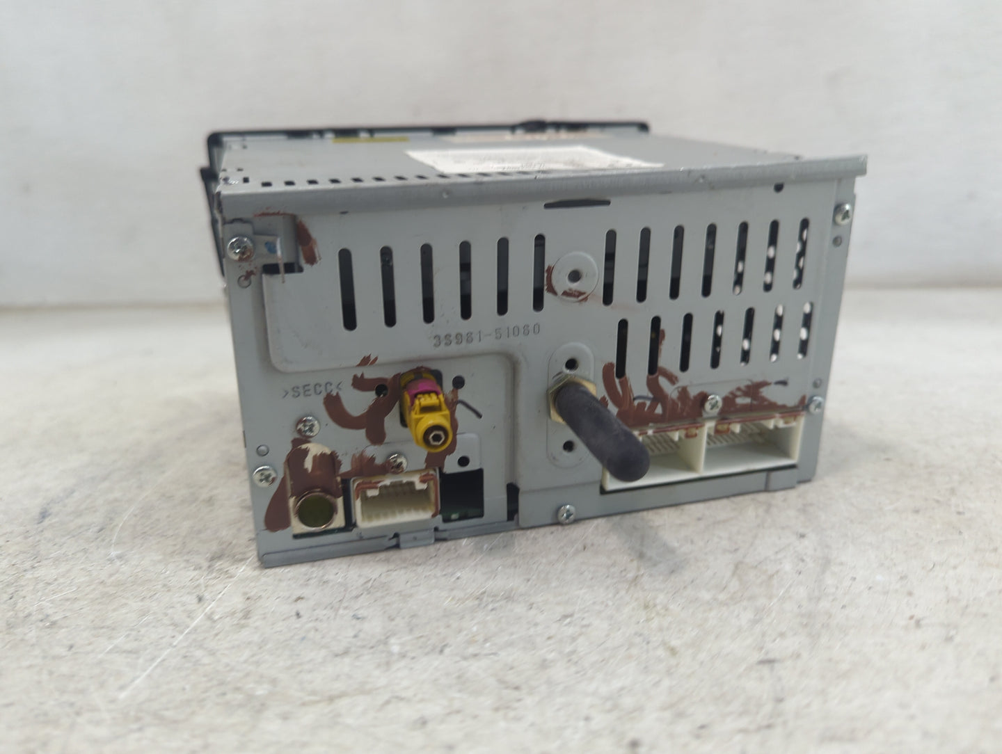 2013-2014 Hyundai Sonata Radio AM FM Cd Player Receiver Replacement P/N:96180-3Q8504X TQ8-AC241INAN Fits Fits 2013 2014 OEM 