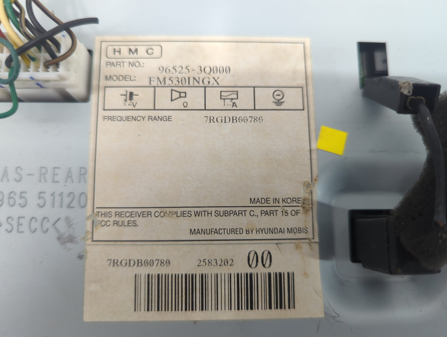 2014-2014 Hyundai Sonata Information Display Screen 1468722 - Oemusedautoparts1.com