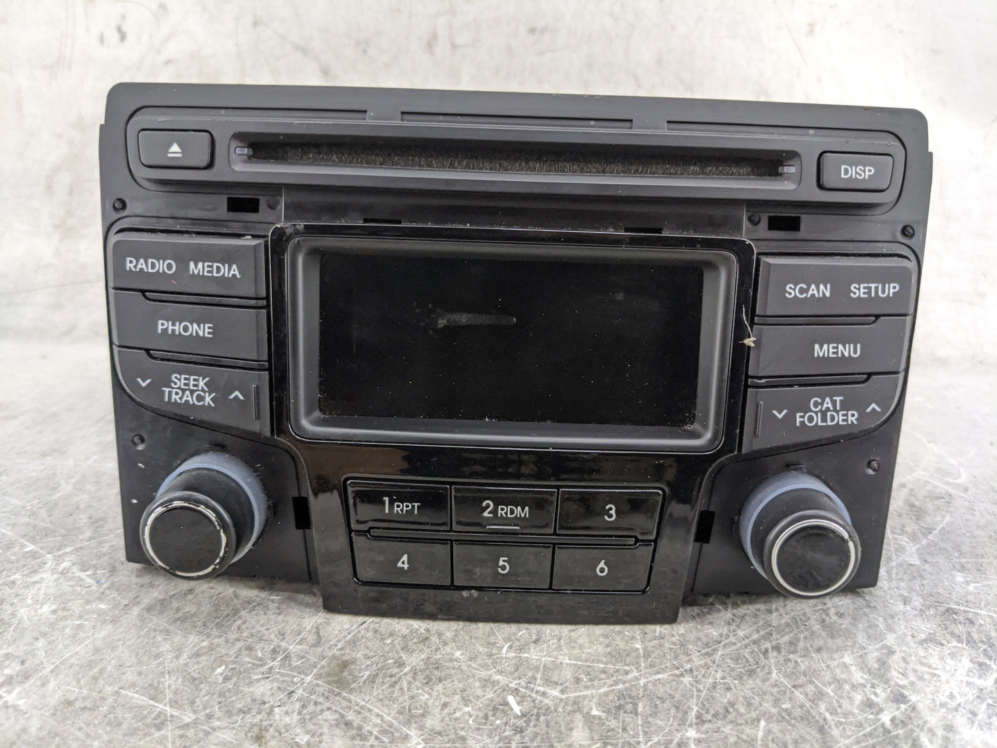 2012-2015 Hyundai Sonata Radio AM FM Cd Player Receiver Replacement P/N:961703Q0004X 96170-3Q0004X Fits Fits 2012 2013 2014 