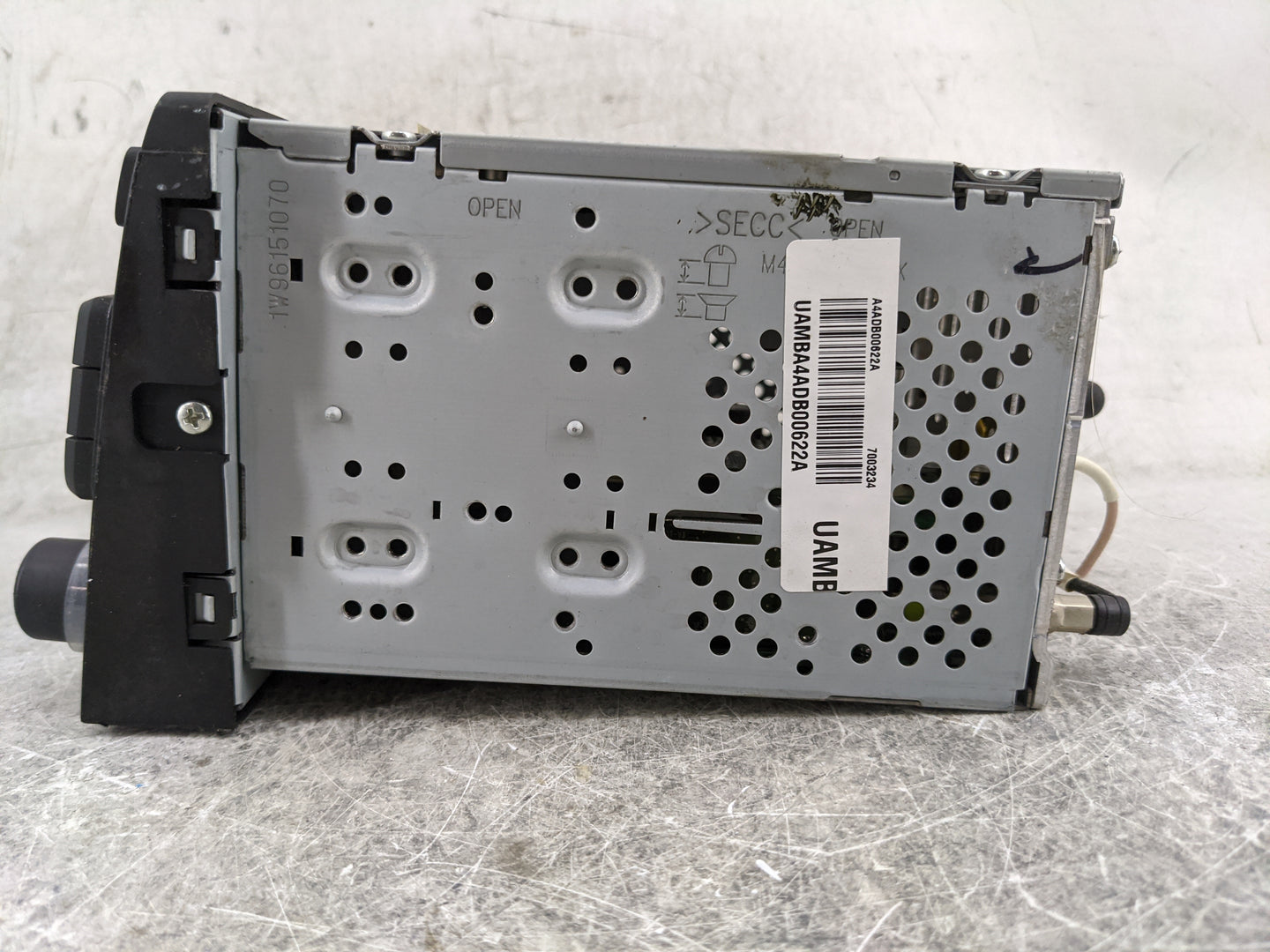 2012-2015 Hyundai Sonata Radio AM FM Cd Player Receiver Replacement P/N:961703Q0004X 96170-3Q0004X Fits Fits 2012 2013 2014 