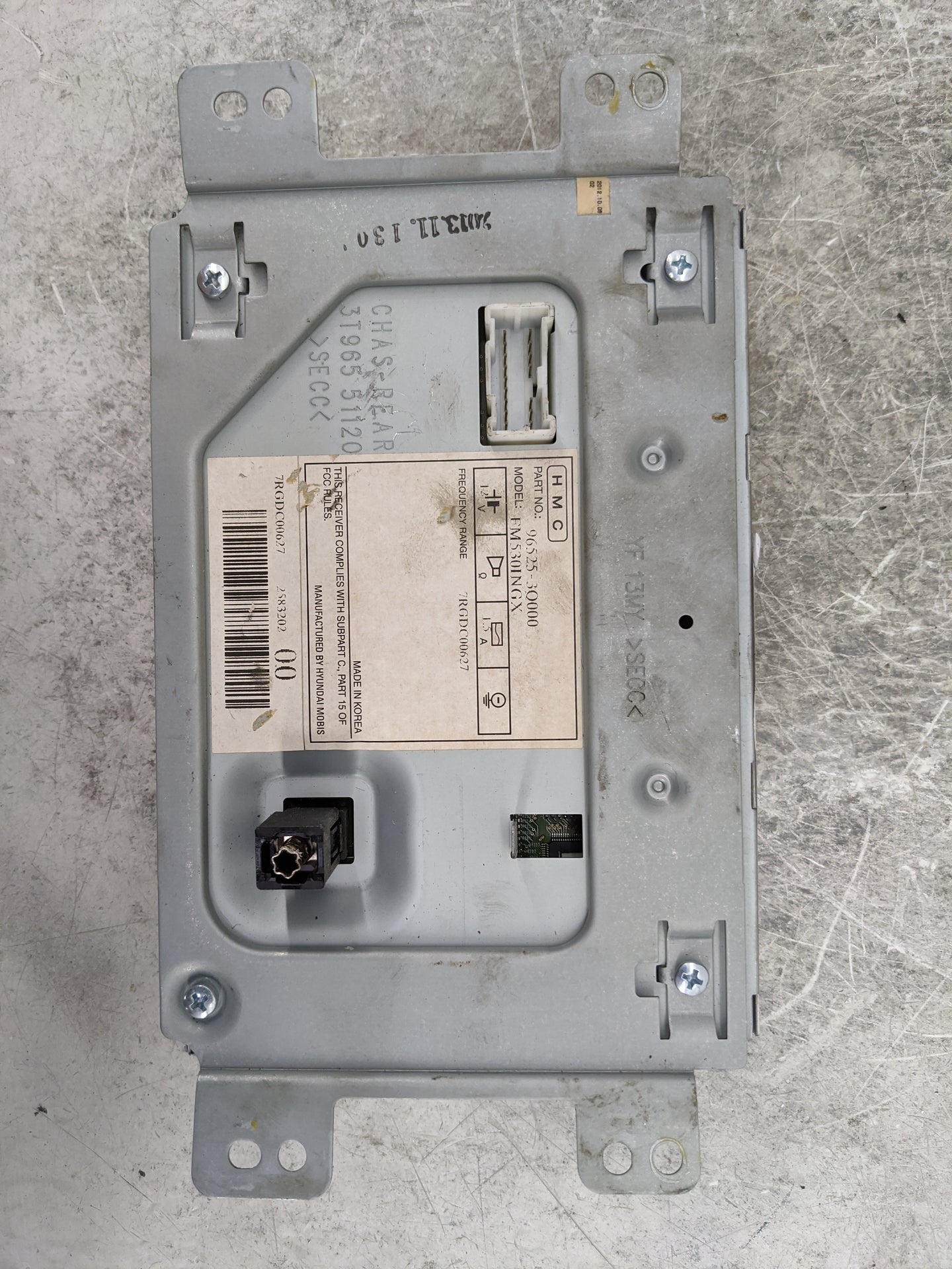 2014-2014 Hyundai Sonata Information Display Screen 1469084 - Oemusedautoparts1.com