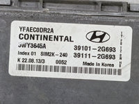 2011-2014 Hyundai Sonata PCM Engine Control Computer ECU ECM PCU OEM P/N:39101-2G693 39111-2G693 Fits Fits 2011 2012 2013 20