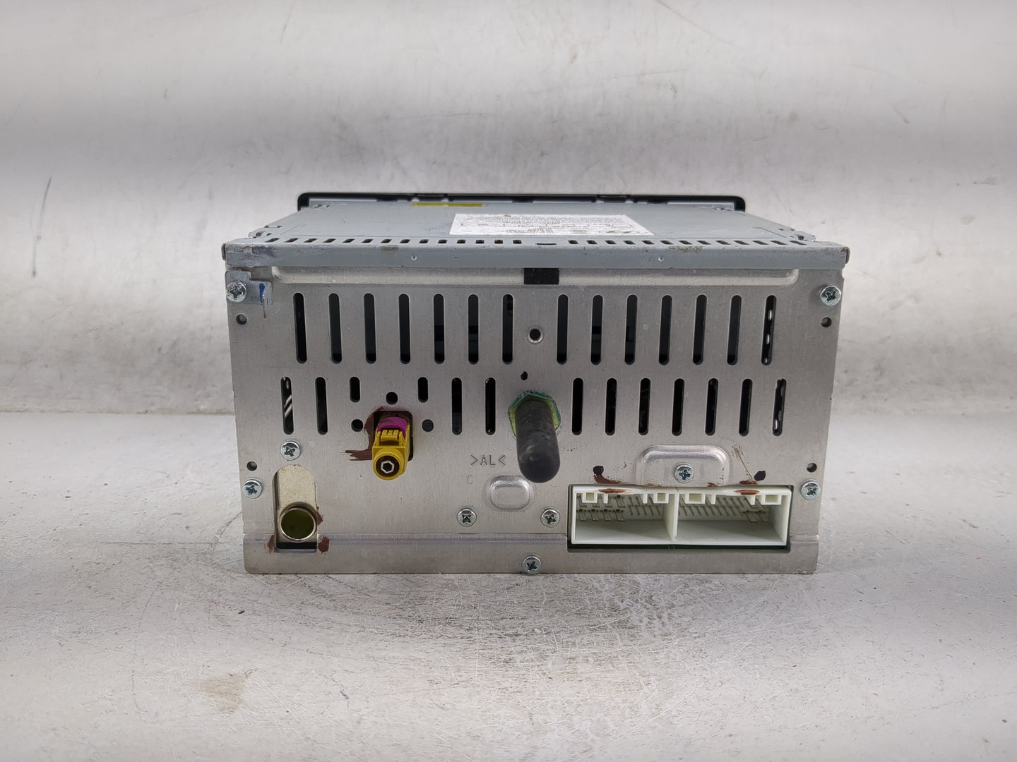 2013-2014 Hyundai Sonata Radio AM FM Cd Player Receiver Replacement P/N:961703Q0004X Fits Fits 2013 2014 OEM Used Auto Parts