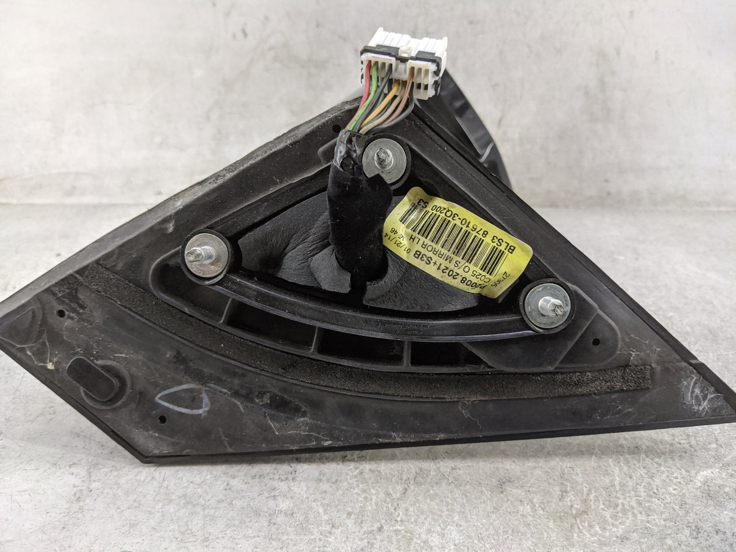 2014 Hyundai Sonata Driver Side View Mirror - Left Door Mirror OEM Used - Oemusedautoparts1.com