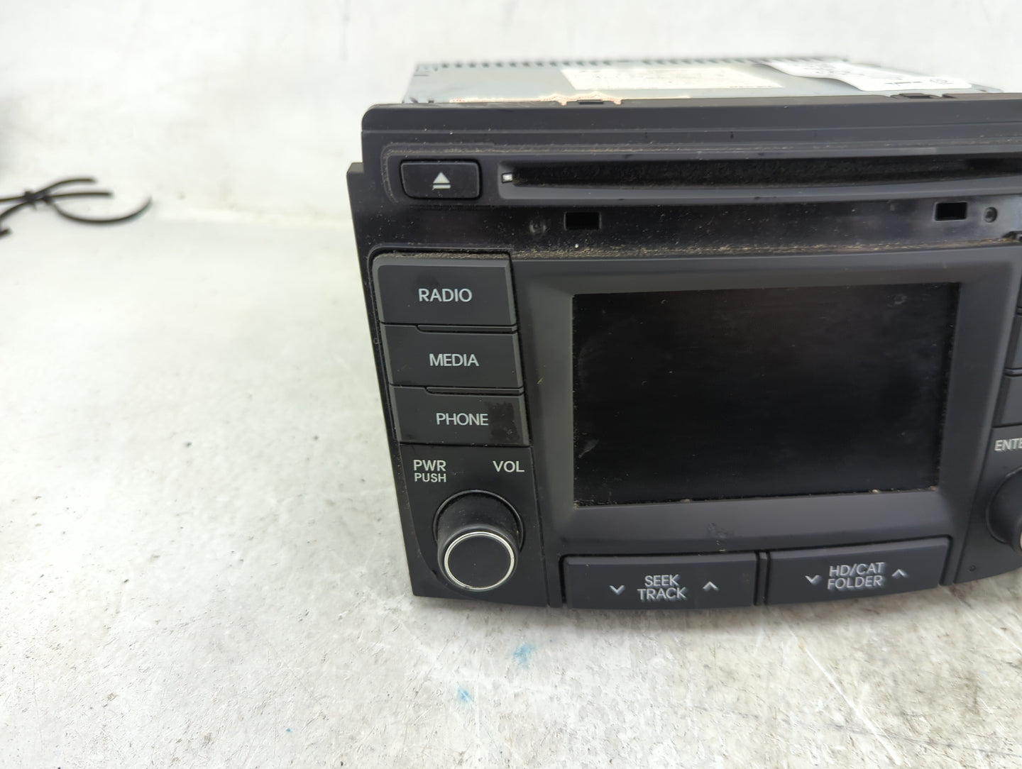 2012-2014 Hyundai Sonata Radio AM FM Cd Player Receiver Replacement P/N:A4HE309908A USMBA4HE309908A Fits Fits 2012 2013 2014