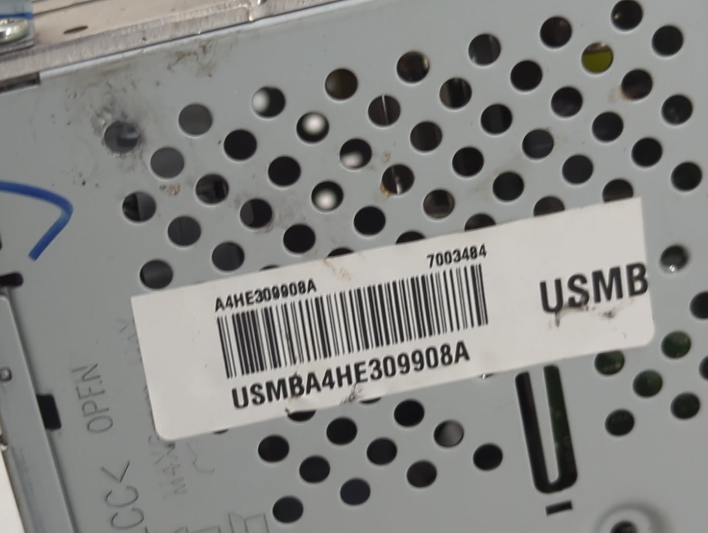 2012-2014 Hyundai Sonata Radio AM FM Cd Player Receiver Replacement P/N:A4HE309908A USMBA4HE309908A Fits Fits 2012 2013 2014