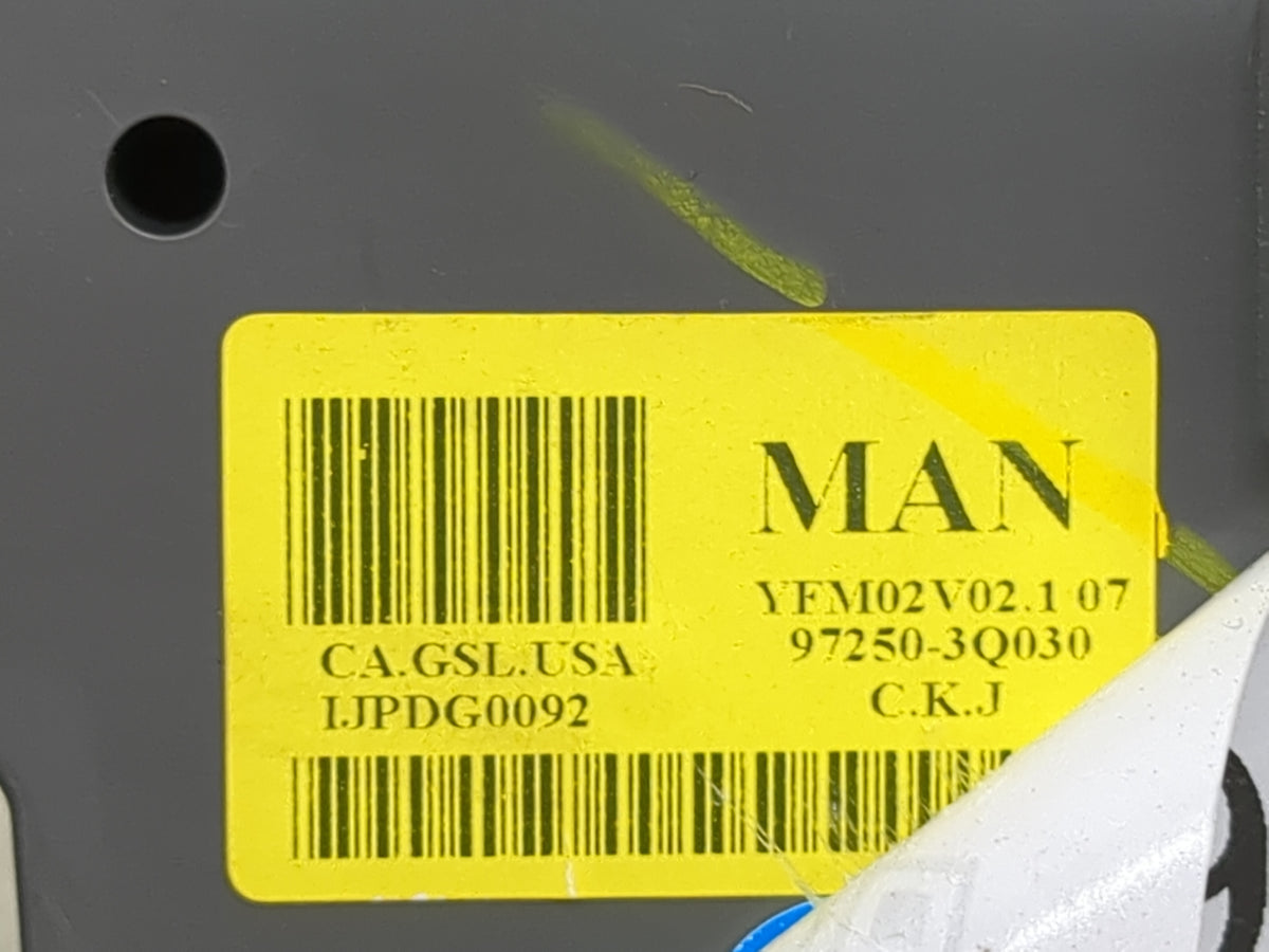 2014 Hyundai Sonata Climate Control Module Temperature AC/Heater Replacement P/N:97250-3Q030 YFM02V02.1 07 Fits OEM Used Aut