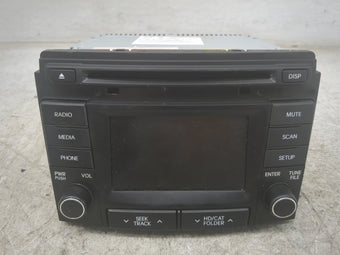 compare product 2014 Hyundai Sonata Radio AM FM Cd Player Receiver Replacement P/N:A4HE500901A USMBA4HE500901A Fits OEM Used Auto Parts