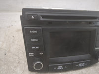 2014 Hyundai Sonata Radio AM FM Cd Player Receiver Replacement P/N:A4HE500901A USMBA4HE500901A Fits OEM Used Auto Parts - Oe