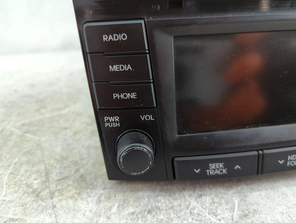 2014-2015 Hyundai Sonata Radio AM FM Cd Player Receiver Replacement P/N:96180-3Q800-4X 961803Q8004X Fits Fits 2014 2015 OEM 