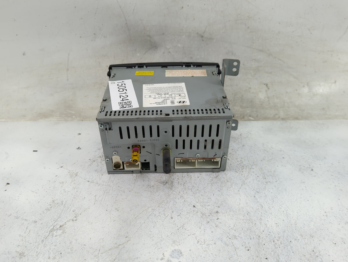 2014 Hyundai Sonata Radio AM FM Cd Player Receiver Replacement P/N:961803Q8504X Fits OEM Used Auto Parts - Oemusedautoparts1