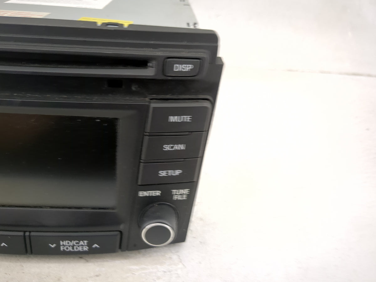 2013-2014 Hyundai Sonata Radio AM FM Cd Player Receiver Replacement P/N:961803Q8004X Fits Fits 2013 2014 OEM Used Auto Parts