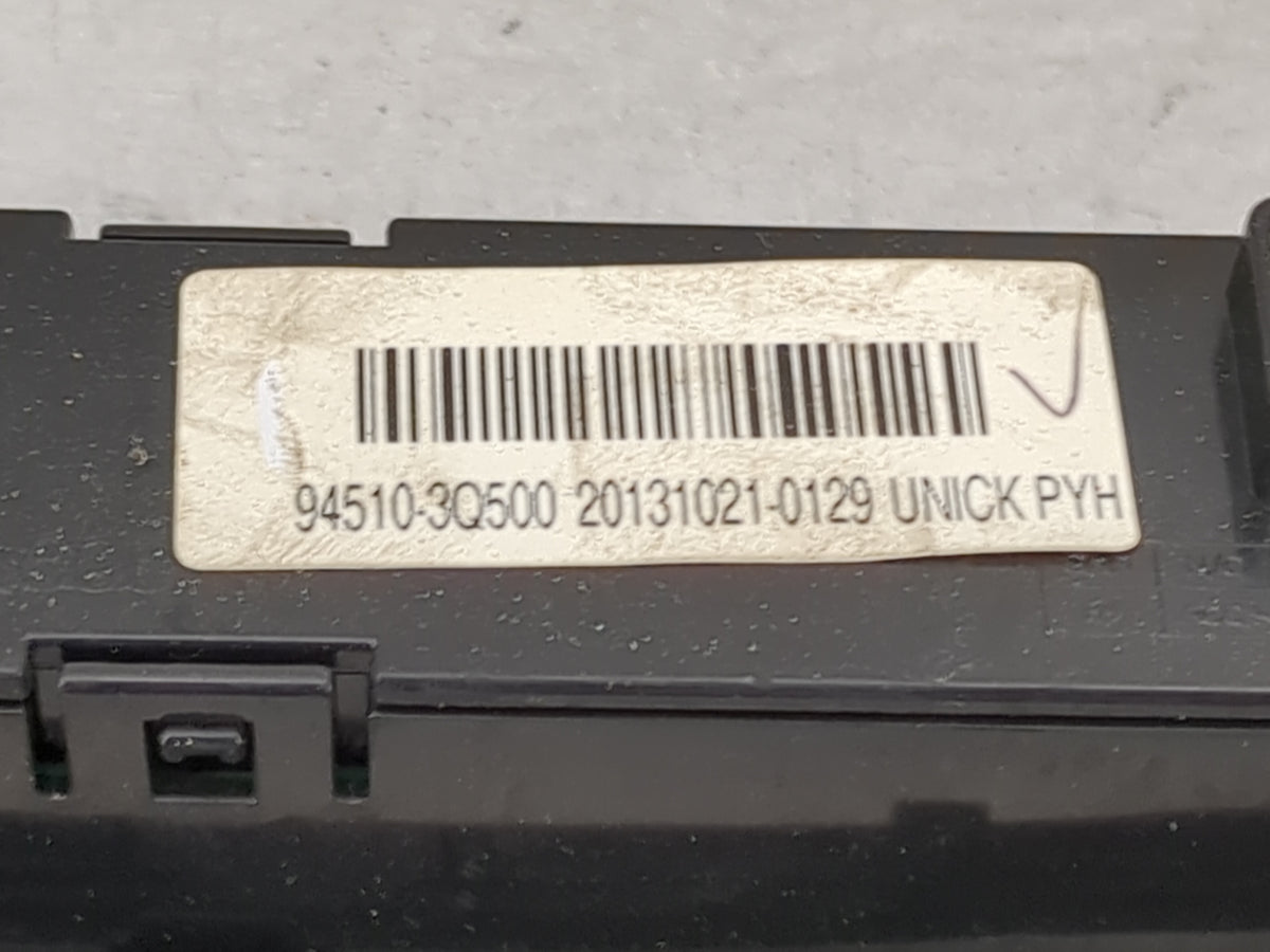 2014 Hyundai Sonata Climate Control Module Temperature AC/Heater Replacement P/N:94510-3Q500 Fits OEM Used Auto Parts - Oemu
