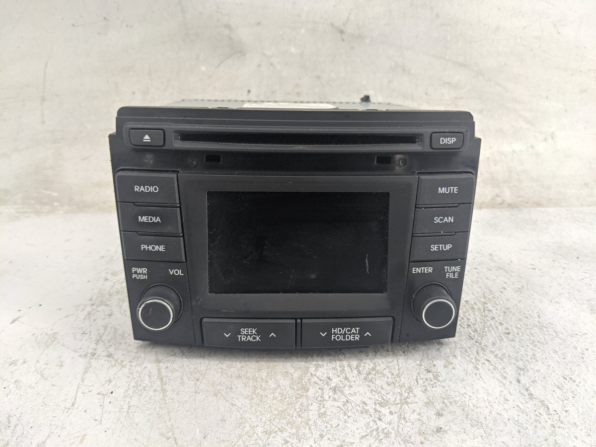2012-2015 Hyundai Sonata Radio AM FM Cd Player Receiver Replacement P/N:961803Q8504X 96180-3Q8504X Fits Fits 2012 2013 2014 