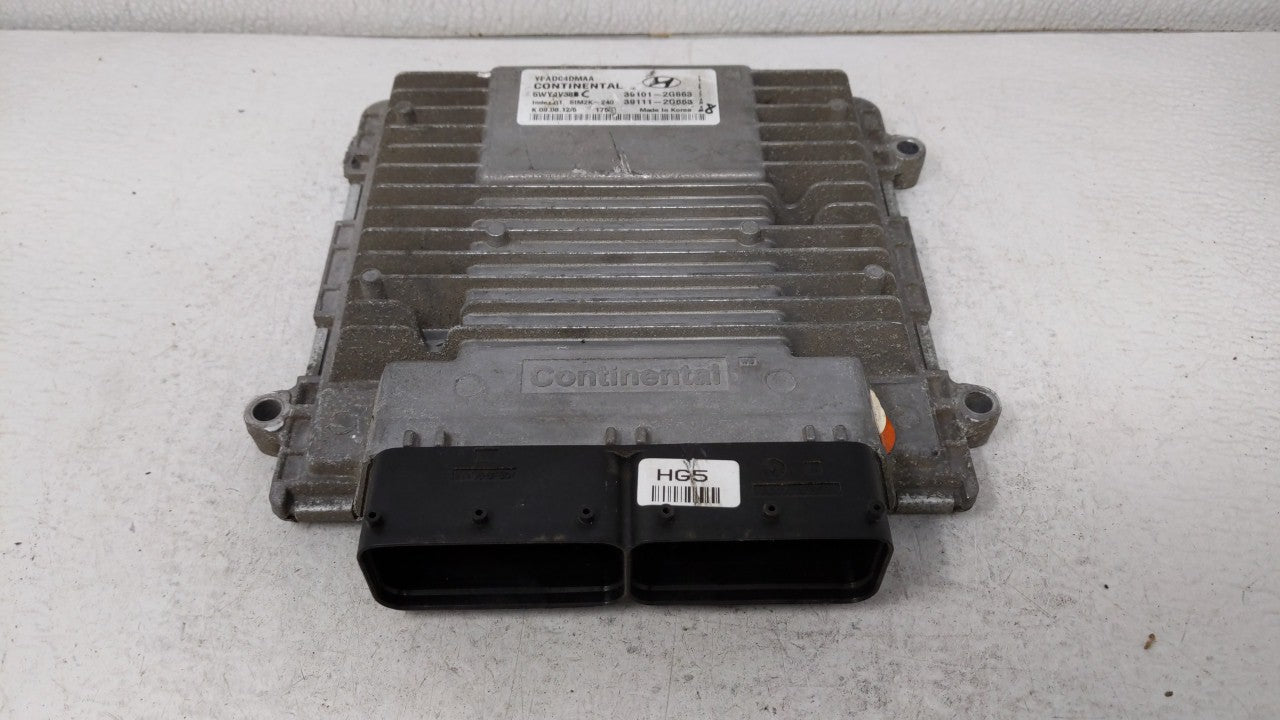 2011-2014 Hyundai Sonata PCM Engine Control Computer ECU ECM PCU OEM P/N:39101-2G672 39111-2G672 Fits Fits 2011 2012 2013 20
