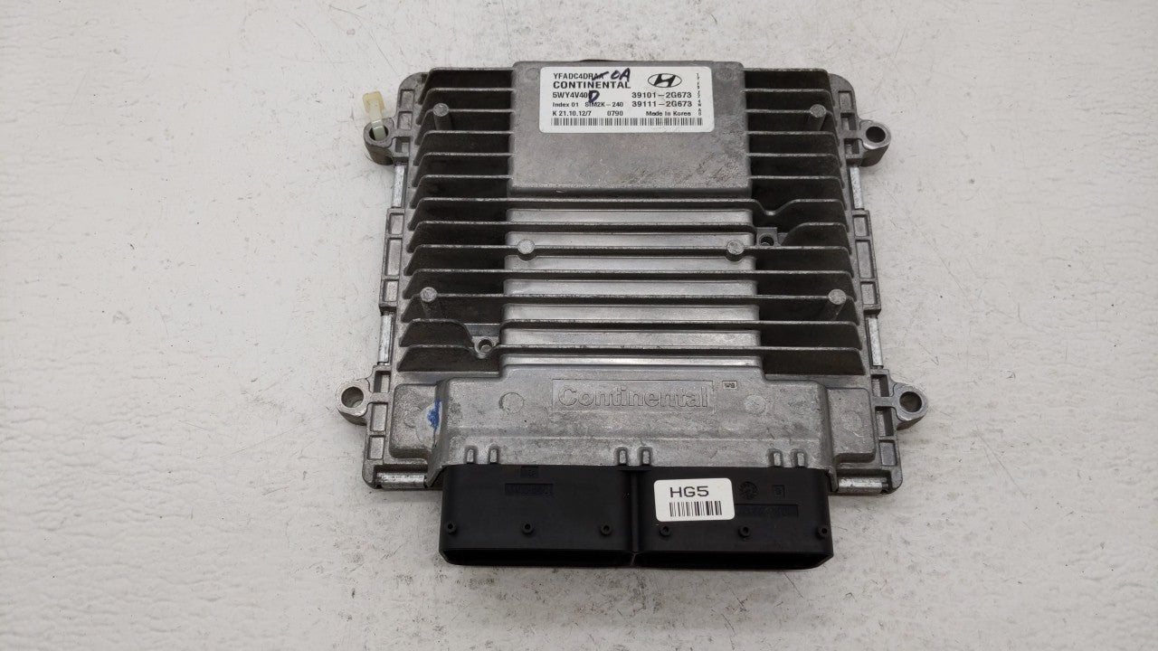 2011-2014 Hyundai Sonata PCM Engine Control Computer ECU ECM PCU OEM P/N:39101-2G672 39111-2G672 Fits Fits 2011 2012 2013 20