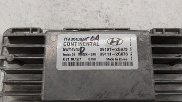 2011-2014 Hyundai Sonata PCM Engine Control Computer ECU ECM PCU OEM P/N:39101-2G672 39111-2G672 Fits Fits 2011 2012 2013 2014 OEM Used Auto Parts