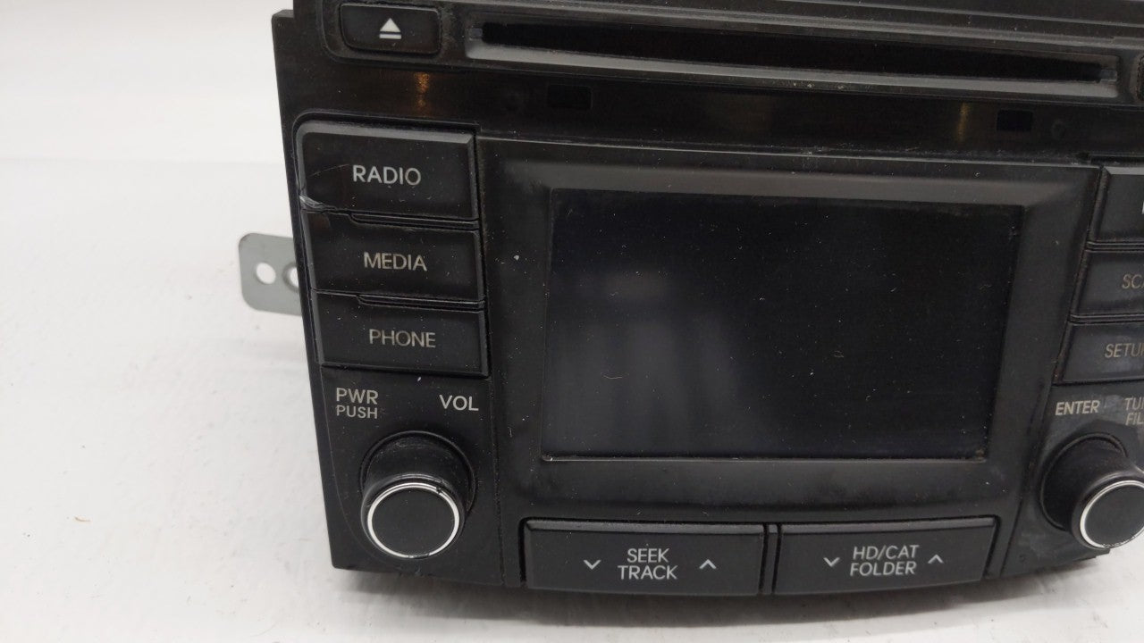 2014 Hyundai Sonata Am Fm Cd Player Radio Receiver - Oemusedautoparts1.com