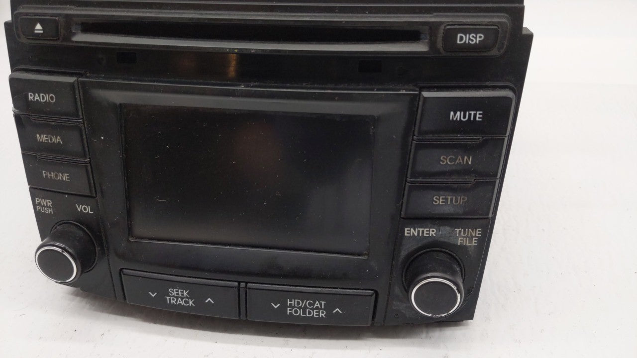 2014 Hyundai Sonata Am Fm Cd Player Radio Receiver - Oemusedautoparts1.com