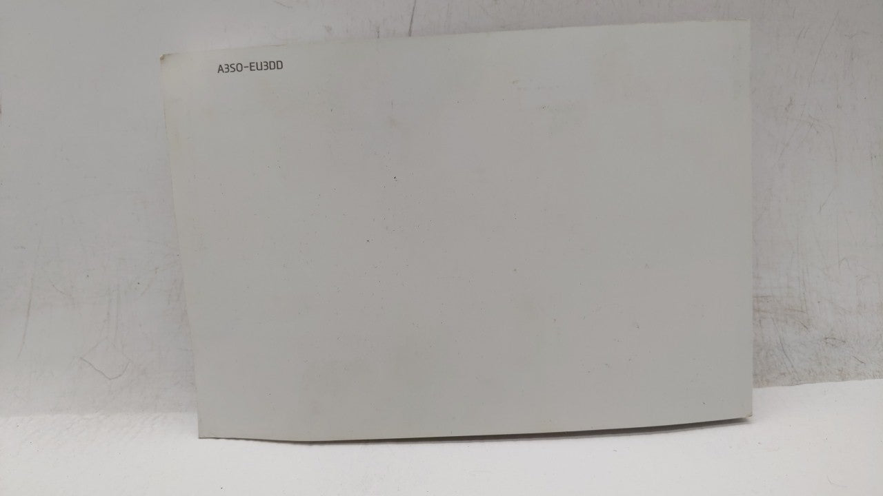 2014 Hyundai Sonata Owners Manual Book Guide OEM Used Auto Parts - Oemusedautoparts1.com