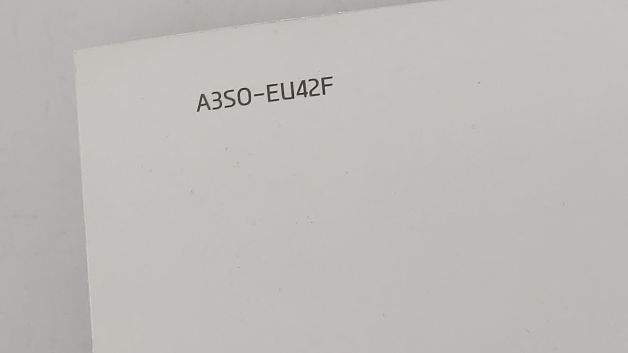 2014 Hyundai Sonata Owners Manual Book Guide OEM Used Auto Parts - Oemusedautoparts1.com