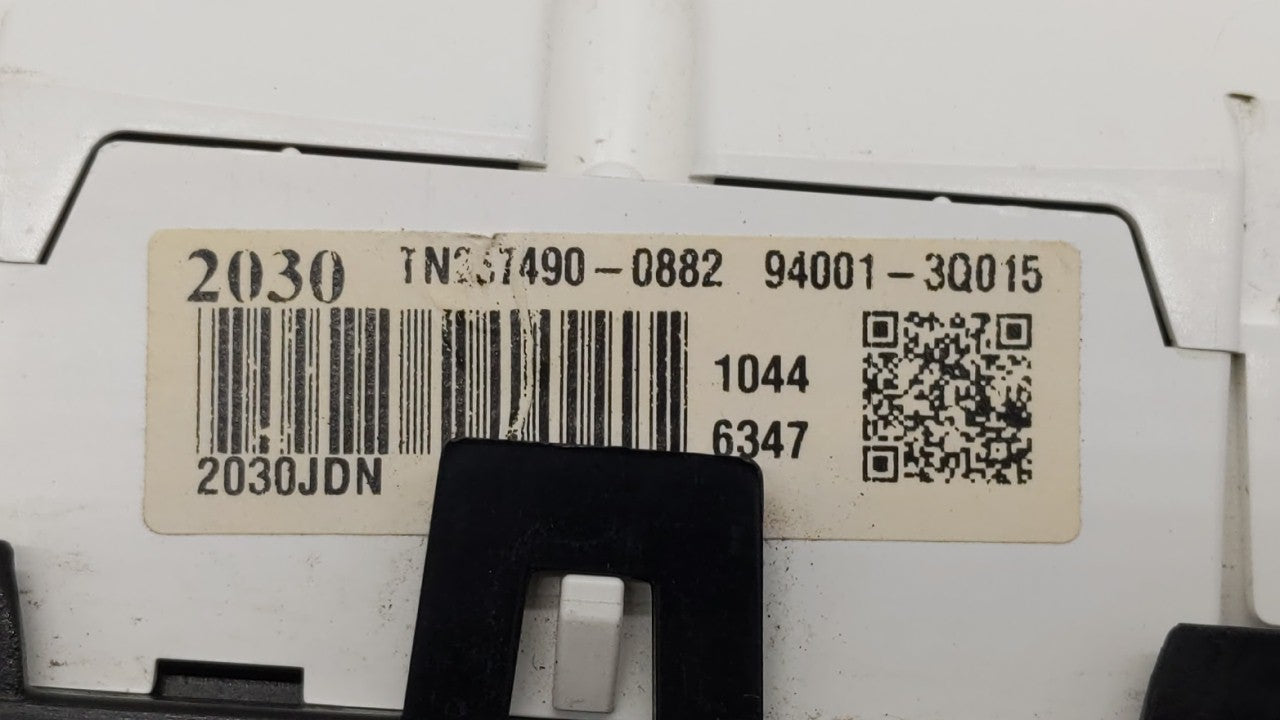 2011-2014 Hyundai Sonata Instrument Cluster Speedometer Gauges P/N:94001-3Q014 94011-3Q010 Fits Fits 2011 2012 2013 2014 OEM