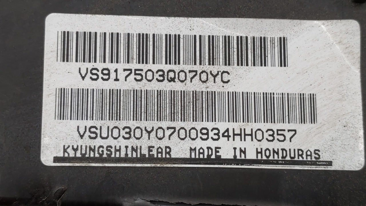 2011-2014 Hyundai Sonata Fusebox Fuse Box Panel Relay Module P/N:VS912003Q071MG VSQFHE2370F0175 Fits Fits 2011 2012 2013 201