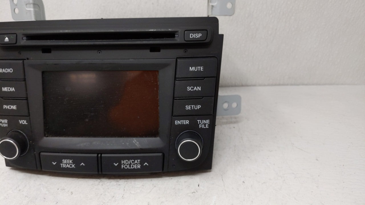 2014-2015 Hyundai Sonata Radio AM FM Cd Player Receiver Replacement P/N:96180-3Q8504X 96180-3Q8004X Fits Fits 2014 2015 OEM 