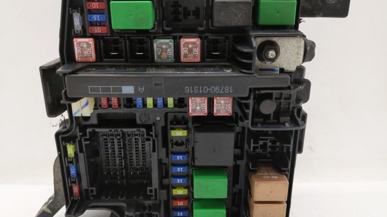 2011-2014 Hyundai Sonata Fusebox Fuse Box Panel Relay Module P/N:VS912003Q071MG VSQFHE2370F0175 Fits Fits 2011 2012 2013 201