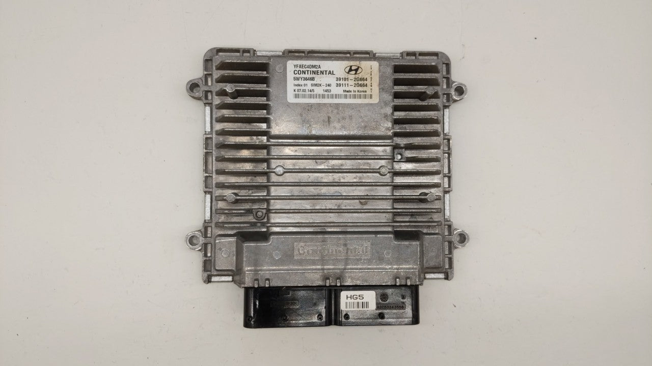 2011-2014 Hyundai Sonata PCM Engine Control Computer ECU ECM PCU OEM P/N:39101-2G673 39101-2G671 Fits Fits 2011 2012 2013 20