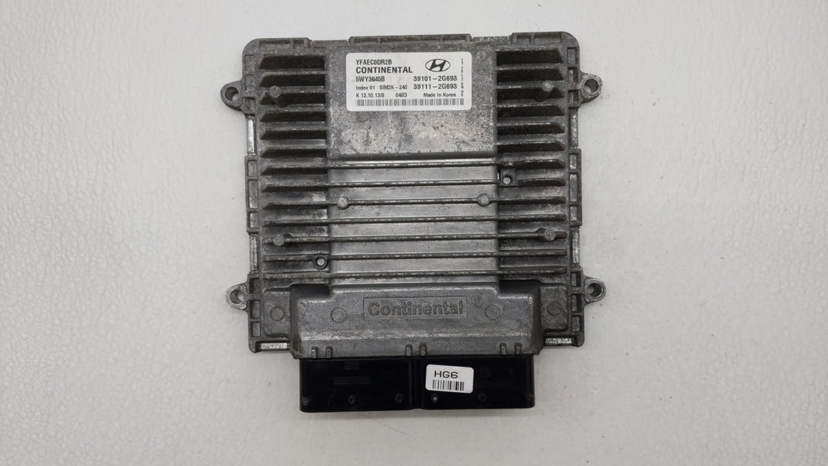 2011-2014 Hyundai Sonata PCM Engine Control Computer ECU ECM PCU OEM P/N:39101-2G692 39111-2G690 Fits 2011 2012 2013 2014 OE