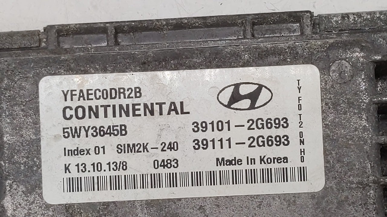 2011-2014 Hyundai Sonata PCM Engine Control Computer ECU ECM PCU OEM P/N:39101-2G692 39111-2G690 Fits Fits 2011 2012 2013 20