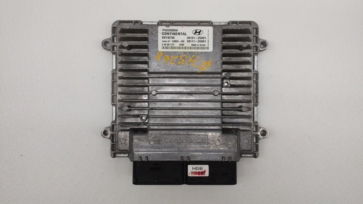 2011-2014 Hyundai Sonata PCM Engine Control Computer ECU ECM PCU OEM P/N:39101-2G692 39111-2G690 Fits 2011 2012 2013 2014 OE