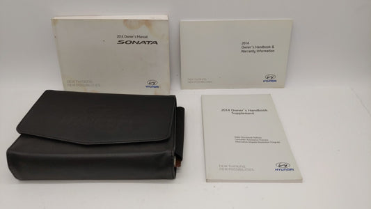 2014 Hyundai Sonata Owners Manual Book Guide OEM Used Auto Parts