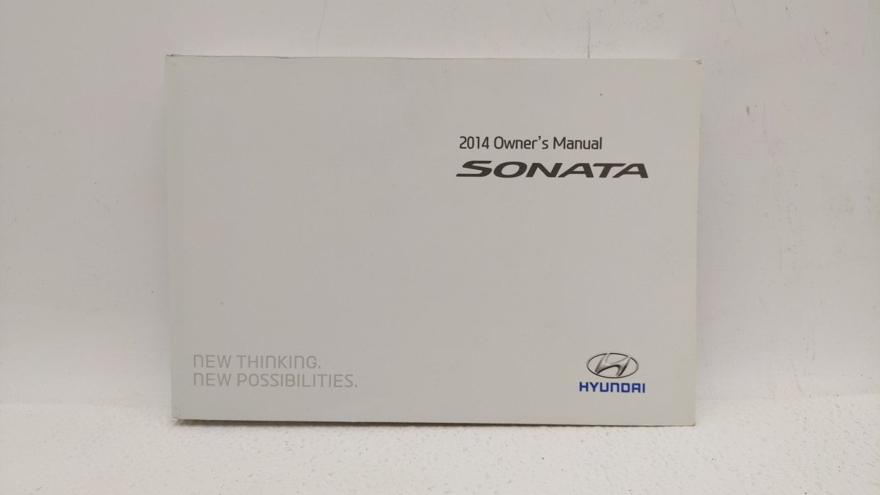 2014 Hyundai Sonata Owners Manual Book Guide OEM Used Auto Parts - Oemusedautoparts1.com