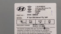 2014-2015 Hyundai Sonata Am Fm Cd Player Radio Receiver - Oemusedautoparts1.com