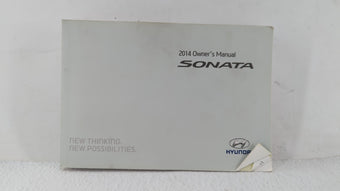 compare product 2014 Hyundai Sonata Owners Manual Book Guide OEM Used Auto Parts