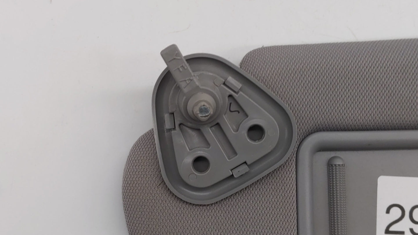2011-2014 Hyundai Sonata Sun Visor Shade Replacement Passenger Right Mirror Fits Fits 2011 2012 2013 2014 OEM Used Auto Part