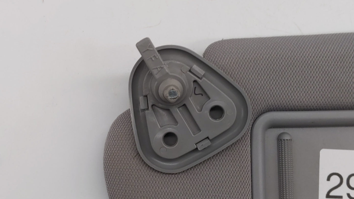 2011-2014 Hyundai Sonata Sun Visor Shade Replacement Passenger Right Mirror Fits Fits 2011 2012 2013 2014 OEM Used Auto Part