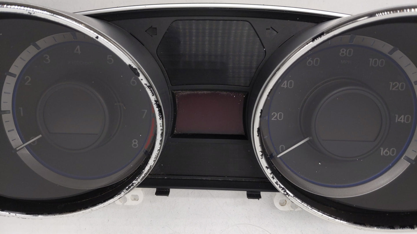 2011-2014 Hyundai Sonata Instrument Cluster Speedometer Gauges P/N:94001-3Q014 94011-3Q010 Fits Fits 2011 2012 2013 2014 OEM