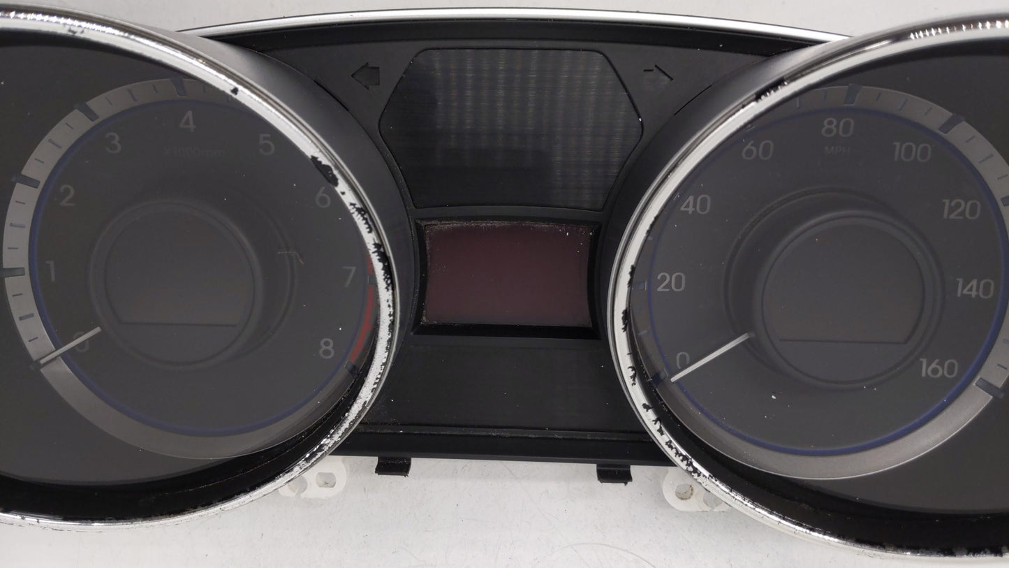 2011-2014 Hyundai Sonata Instrument Cluster Speedometer Gauges P/N:94001-3Q014 94011-3Q010 Fits Fits 2011 2012 2013 2014 OEM