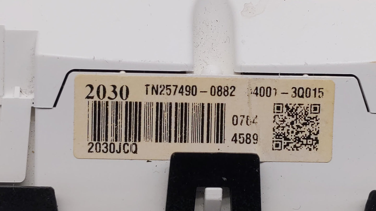 2011-2014 Hyundai Sonata Instrument Cluster Speedometer Gauges P/N:94001-3Q014 94011-3Q010 Fits Fits 2011 2012 2013 2014 OEM