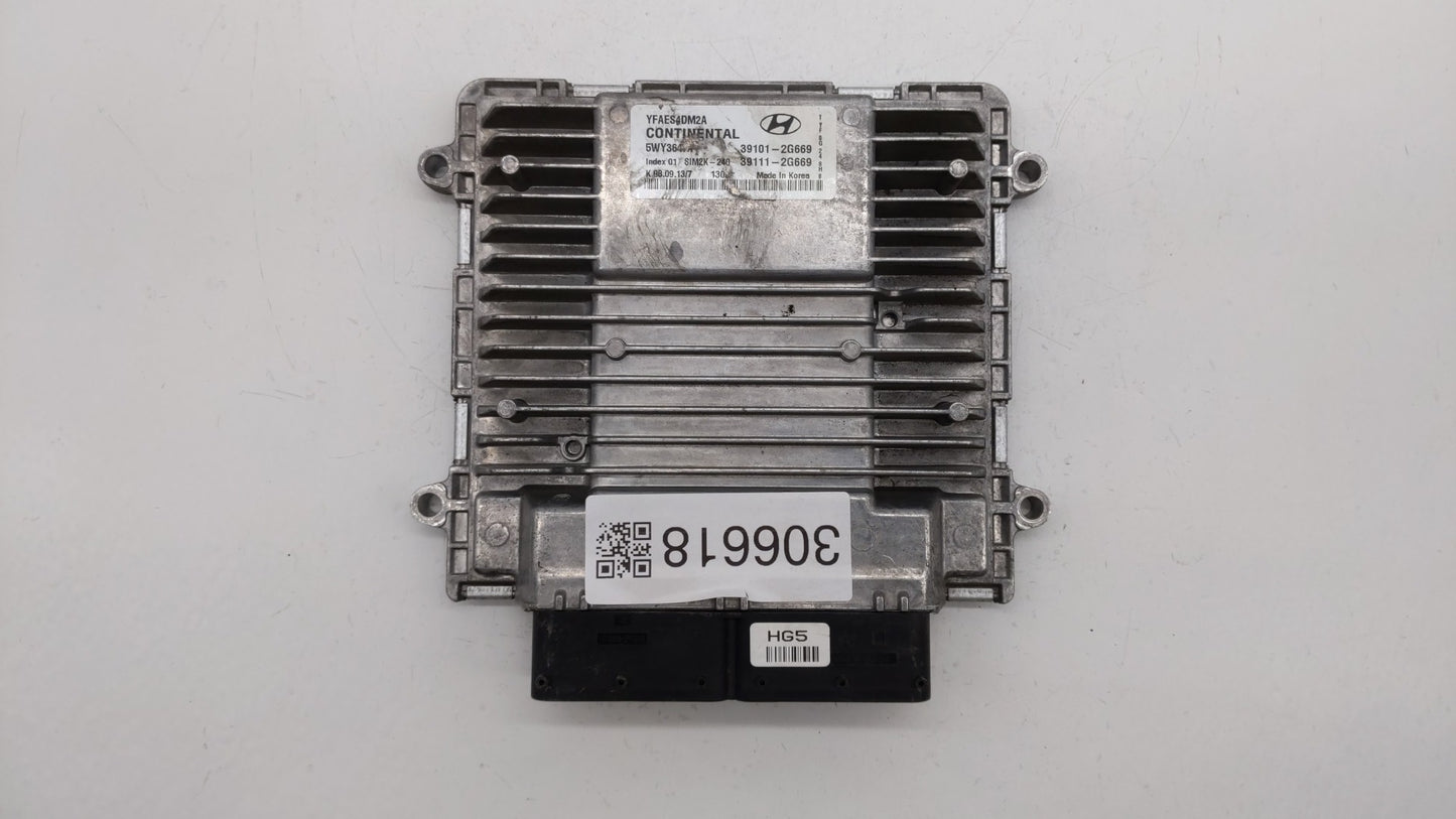 2011-2014 Hyundai Sonata PCM Engine Control Computer ECU ECM PCU OEM P/N:39111-2G669 39101-2G667 Fits Fits 2011 2012 2013 20