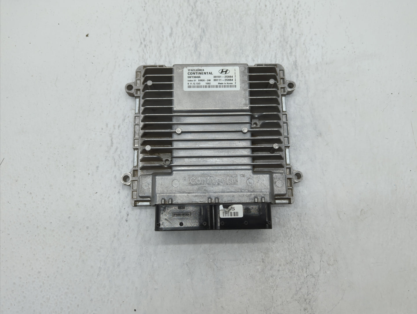 2011-2014 Hyundai Sonata PCM Engine Control Computer ECU ECM PCU OEM P/N:39101-2G673 39101-2G671 Fits Fits 2011 2012 2013 20