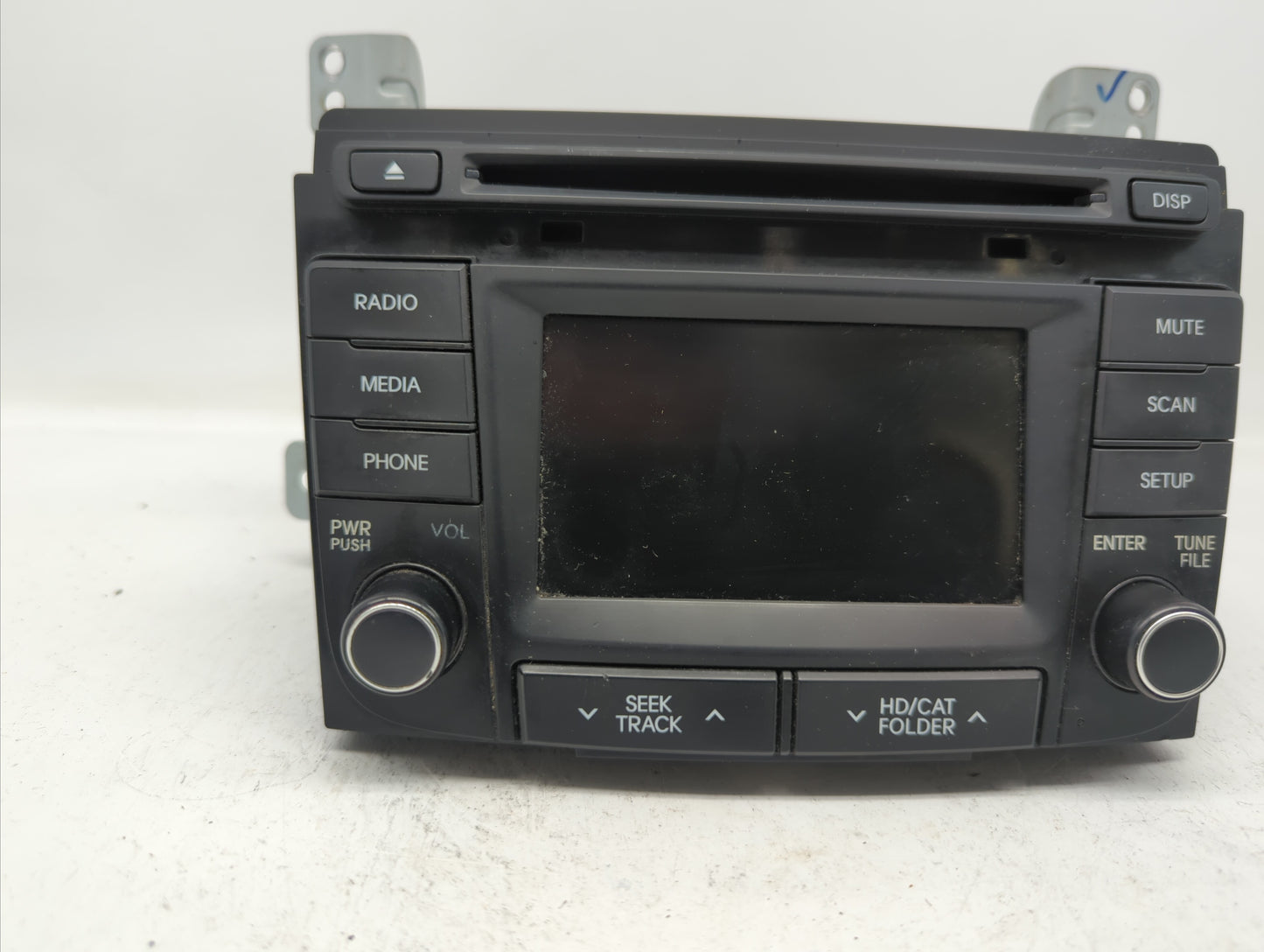 2014-2015 Hyundai Sonata Radio AM FM Cd Player Receiver Replacement Fits Fits 2014 2015 OEM Used Auto Parts - Oemusedautopar