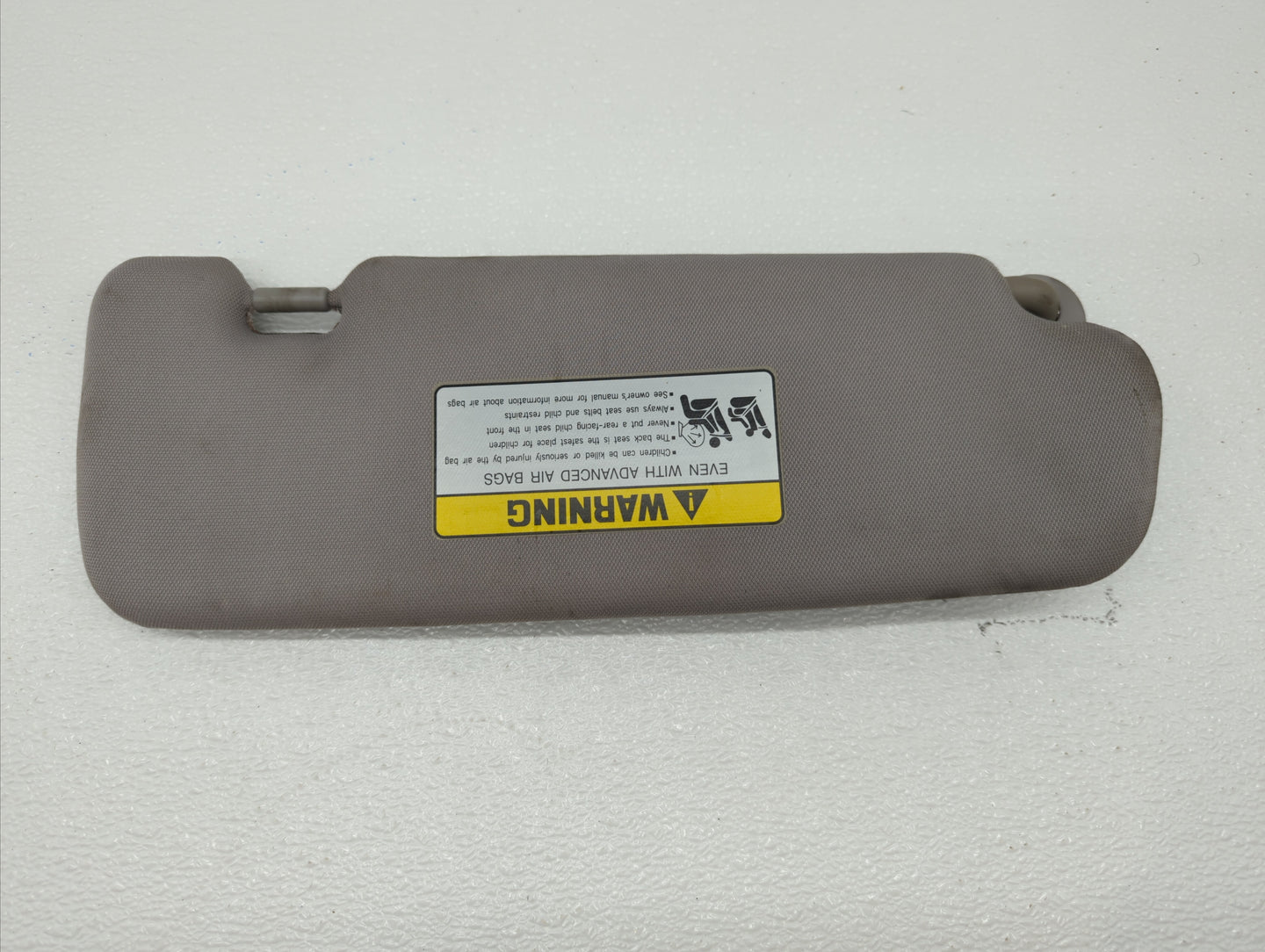 2011-2014 Hyundai Sonata Sun Visor Shade Replacement Driver Left Mirror Fits Fits 2011 2012 2013 2014 OEM Used Auto Parts - 
