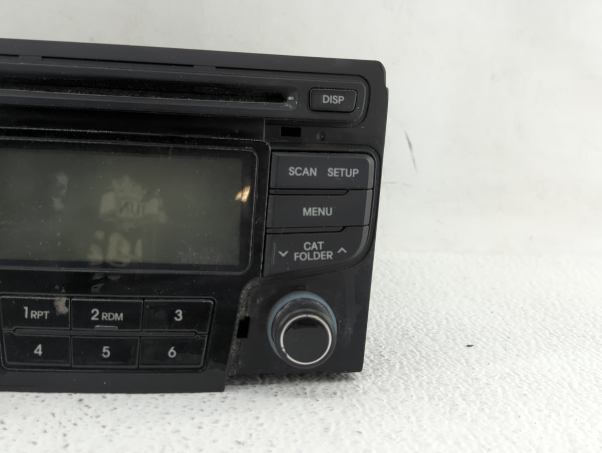 2012-2015 Hyundai Sonata Am Fm Cd Player Radio Receiver 337651 - Oemusedautoparts1.com