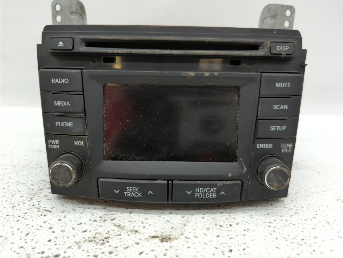 2014-2015 Hyundai Sonata Am Fm Cd Player Radio Receiver 346997 - Oemusedautoparts1.com